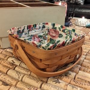 Longaberger 1993 Small Berry Basket combo